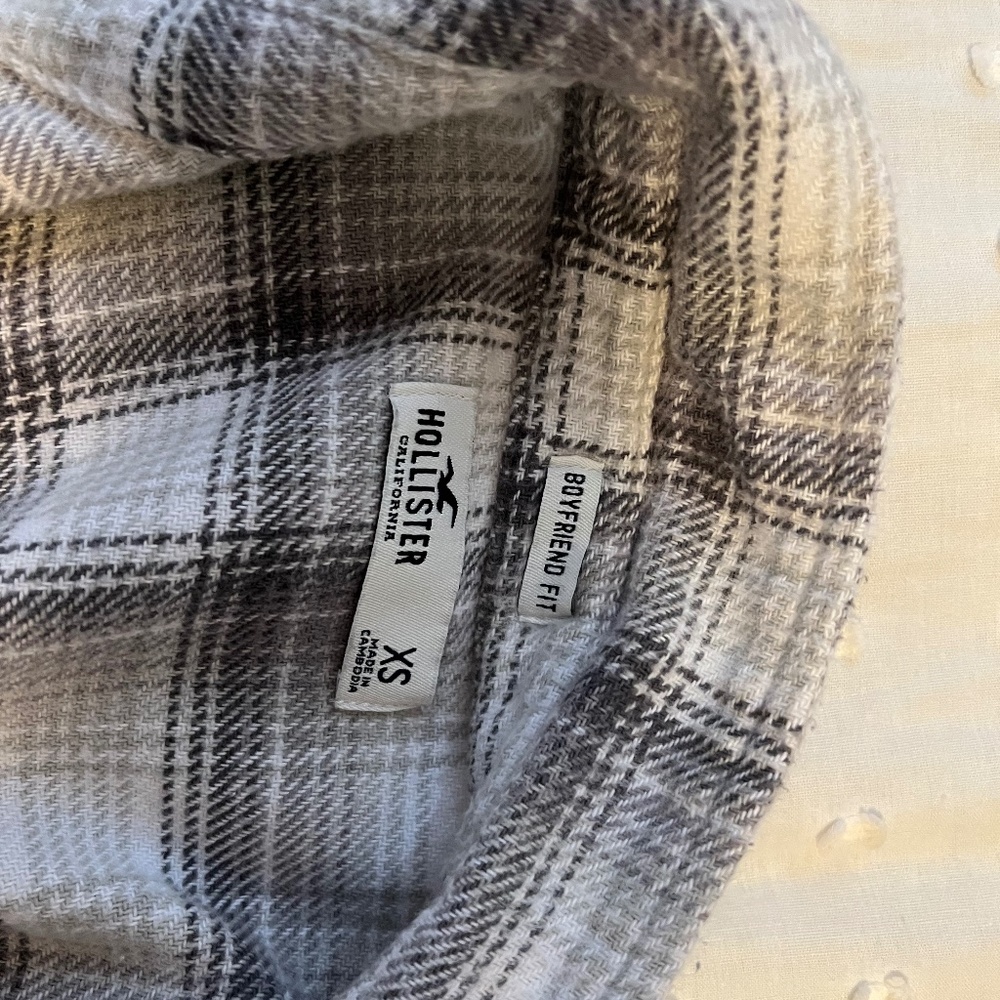 Hollister Flannel Boyfriend Fit